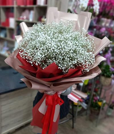 Букет цветов из: Гипсофила в Ахтырском