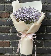 Букет Нежные чувства в Ахтырском Букет цветов из:  Гипсофила в Ахтырском