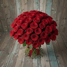 Букет 55 Красных роз Фридом #REPLACE_PRED# Ахтырском
