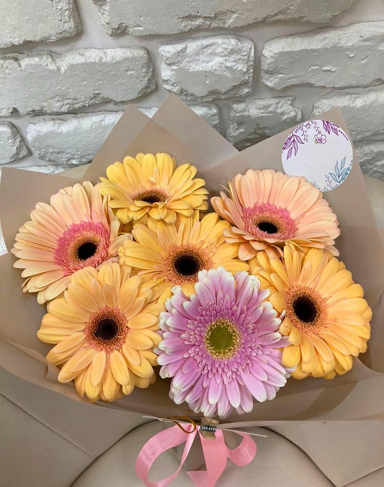 Букет цветов из: Герберы в Ахтырском