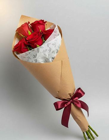 Букет цветов из: Розы в Ахтырском