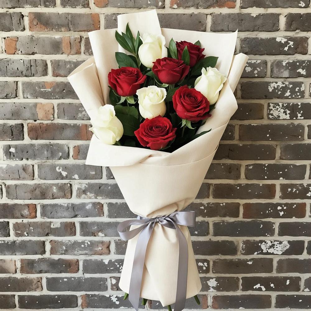 Букет цветов из: Розы в Ахтырском