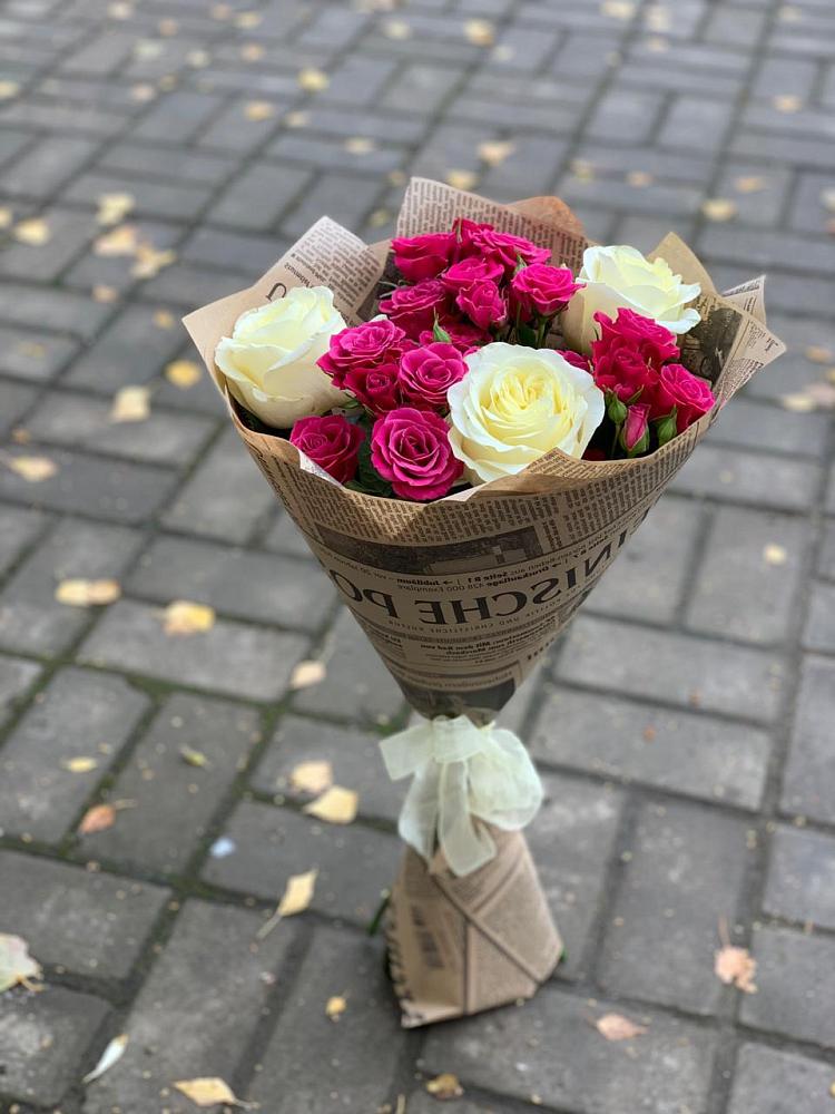 Букет цветов из: Розы в Ахтырском