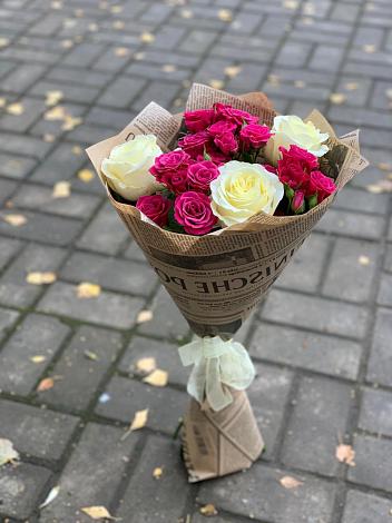 Букет цветов из: Розы в Ахтырском