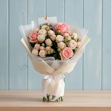 Букет цветов из:  Розы в Ахтырском