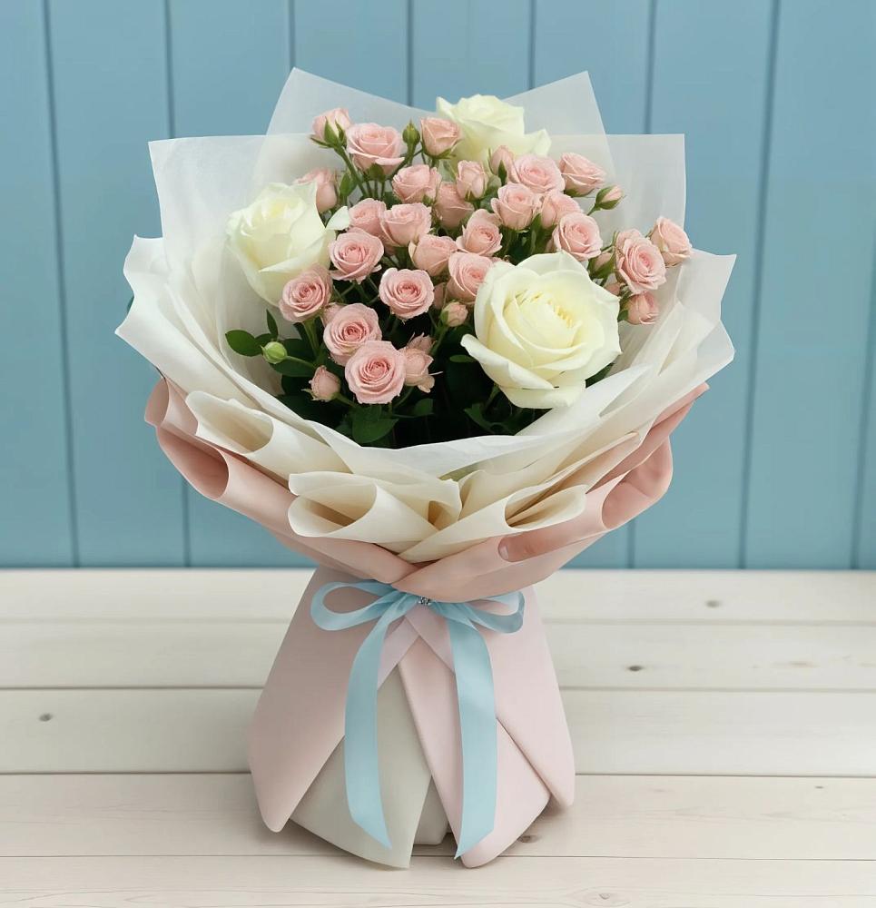 Букет цветов из: Розы в Ахтырском