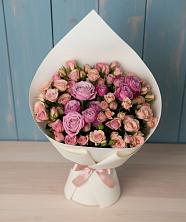 Букет Нежная розовость в Ахтырском Букет цветов из:  Розы в Ахтырском
