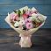 Букет цветов из: Хризантемы, Альстромерии и Розы в Ахтырском